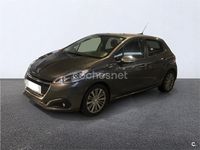 Usado Peugeot 208 Active 99 CV (72 kW) 2018 Gris / plata Utilitario