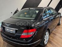 Usado Mercedes C220 Avantgarde 170 CV (125 kW) 2010 Negro Berlina