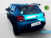 Usado Citroën C3 Feel 83 CV (61 kW) 2022 Azul Utilitario