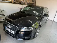 Usado Audi A3 Ambiente 125 CV (91 kW) 2009 Negro Utilitario
