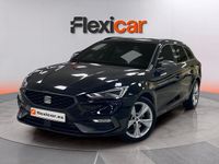 Usado Seat Leon FR 150 CV (110 kW) 2021 Negro Berlina