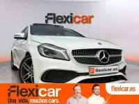 Usado Mercedes A200 AMG line 136 CV (100 kW) 2017 Gris Berlina