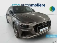 Usado Audi Q8 286 CV (210 kW) 2022 Gris SUV