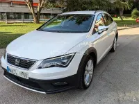 Usado Seat Leon ST 150 CV (110 kW) 2018 Blanco Familiar