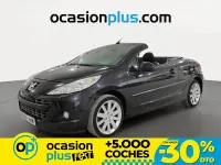 Usado Peugeot 207 CC 120 CV (88 kW) 2012 Negro Descapotable