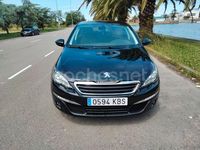 Usado Peugeot 308 Style 100 CV (73 kW) 2017 Negro Berlina