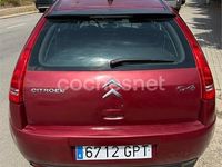 Usado Citroën C4 Exclusive 110 CV (80 kW) 2009 Rojo Berlina