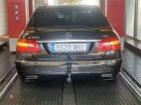 Usado Mercedes E350 Avantgarde 231 CV (169 kW) 2009 Negro Berlina