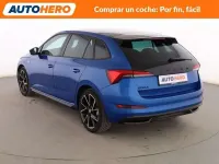 Usado Skoda Scala Monte Carlo 150 CV (110 kW) 2022 Azul Utilitario