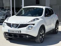 Usado Nissan Juke N-TEC 110 CV (80 kW) 2013 Blanco SUV