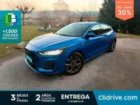 Brugt Ford Focus ST-Line 125 HK (91 kW) 2022 Blå Sedan