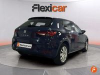 Usado Seat Leon Style 115 CV (84 kW) 2018 Azul Berlina