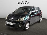 Usado Hyundai i10 GO! 70 CV (51 kW) 2015 Negro Utilitario
