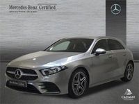 Usado Mercedes A180 AMG line 116 CV (85 kW) 2020 Plata mojave Berlina