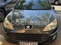 Usado Peugeot 407 Premium 136 CV (100 kW) 2007 Gris / plata Berlina