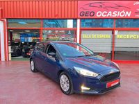 Usado Ford Focus Trend+ 120 CV (88 kW) 2016 Azul Utilitario