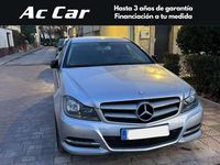 Usado Mercedes C180 155 CV (114 kW) 2012 Gris Coupe