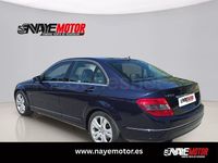 Usado Mercedes C200 Edition 136 CV (100 kW) 2010 Azul Berlina