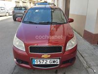 Usado Chevrolet Aveo LS 84 CV (61 kW) 2009 Granate Berlina