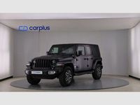 Usado Jeep Wrangler Unlimited Sahara 381 CV (280 kW) 2022 Negro brillante (sólido) SUV