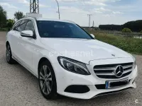 Usado Mercedes C220 Avantgarde 170 CV (125 kW) 2016 Blanco Familiar