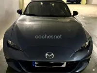 Usado Mazda MX5 Luxury 131 CV (96 kW) 2016 Gris / plata Descapotable