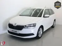 Usado Skoda Fabia Ambition 95 CV (69 kW) 2021 Blanco Familiar