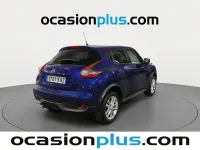 Käytetty Nissan Juke N-Connecta 115 HP (84 kW) 2018 Sininen Katumaasturi