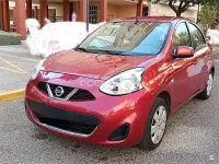Usado Nissan Micra Acenta 80 CV (58 kW) 2014 Rojo Utilitario