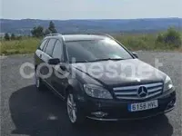 Usado Mercedes C220 Avantgarde 170 CV (125 kW) 2010 Negro Familiar