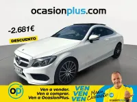 Usado Mercedes C250 204 CV (150 kW) 2018 Blanco Coupe