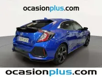 Usado Honda Civic Elegance 129 CV (94 kW) 2018 Azul Utilitario