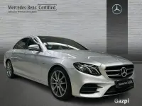 Usado Mercedes E220 AMG line 194 CV (142 kW) 2020 Gris / plata Berlina