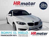 Usado BMW 218 Advantage 150 CV (110 kW) 2016 Blanco Descapotable