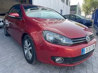 Usado VW Golf Cabriolet 105 CV (77 kW) 2012 Rojo Descapotable