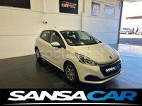 Usado Peugeot 208 Active 99 CV (72 kW) 2018 Blanco Utilitario