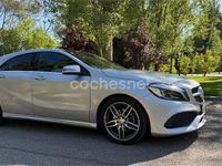 Usado Mercedes A200 AMG line 136 CV (100 kW) 2016 Gris / plata Berlina