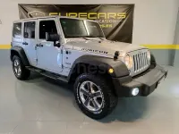 Usado Jeep Wrangler Unlimited Rubicon 284 CV (208 kW) 2018 Gris / plata SUV
