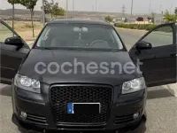 Usado Audi A3 Ambition 105 CV (77 kW) 2006 Negro Utilitario
