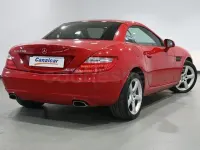 Usado Mercedes SLK250 204 CV (150 kW) 2011 Rojo Descapotable