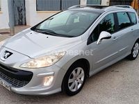 Usado Peugeot 308 SW Sport 120 CV (88 kW) 2009 Gris / plata Familiar