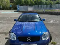 Usado Mercedes SLK230 193 CV (141 kW) 1999 Azul Descapotable