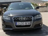 Usado Audi A3 Ambition 140 CV (102 kW) 2009 Negro Utilitario