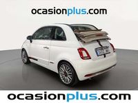 Usado Fiat 500C Lounge 69 CV (50 kW) 2016 Blanco Descapotable