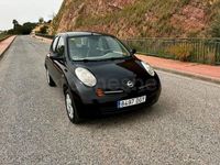 Usado Nissan Micra Acenta 88 CV (64 kW) 2005 Negro Berlina