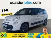Usado Fiat 500L Living 120 CV (88 kW) 2017 Blanco Monovolumen