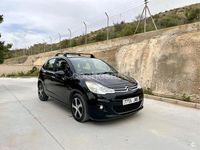 Usado Citroën C3 Live 75 CV (55 kW) 2016 Negro Berlina