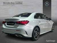 Usado Mercedes A180 AMG line 136 CV (100 kW) 2025 Plata hightech