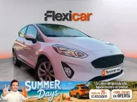 Usado Ford Fiesta Trend 100 CV (73 kW) 2017 Blanco Utilitario