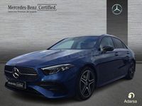 Usado Mercedes A200 AMG line 150 CV (110 kW) 2025 Azul espectra Berlina